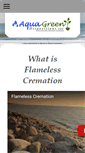 Mobile Screenshot of flameless-cremation.com